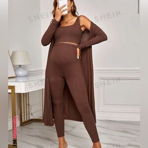 Maternity- 3 piece set, adjustable waistband